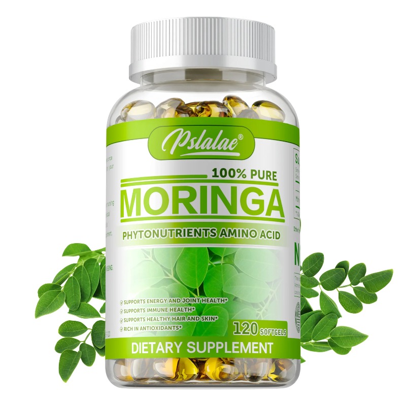 Moringa Leaf Powder - كبسولات المورينجا - مضادة للأكسدة، تدعم