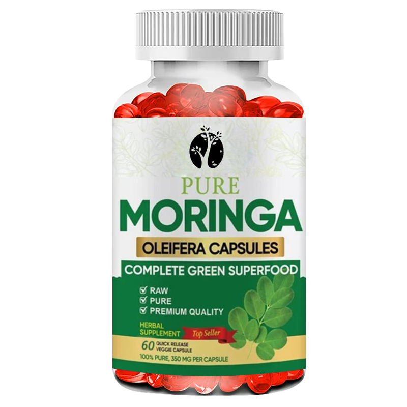 Moringa Leaf Powder - كبسولات مورينجا - 60 كبسولة 3X