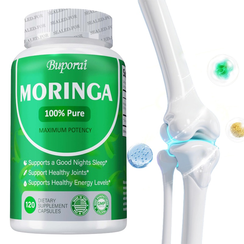 Moringa Leaf Powder - كبسولات مسحوق أوراق المورينجا النقية بنسبة