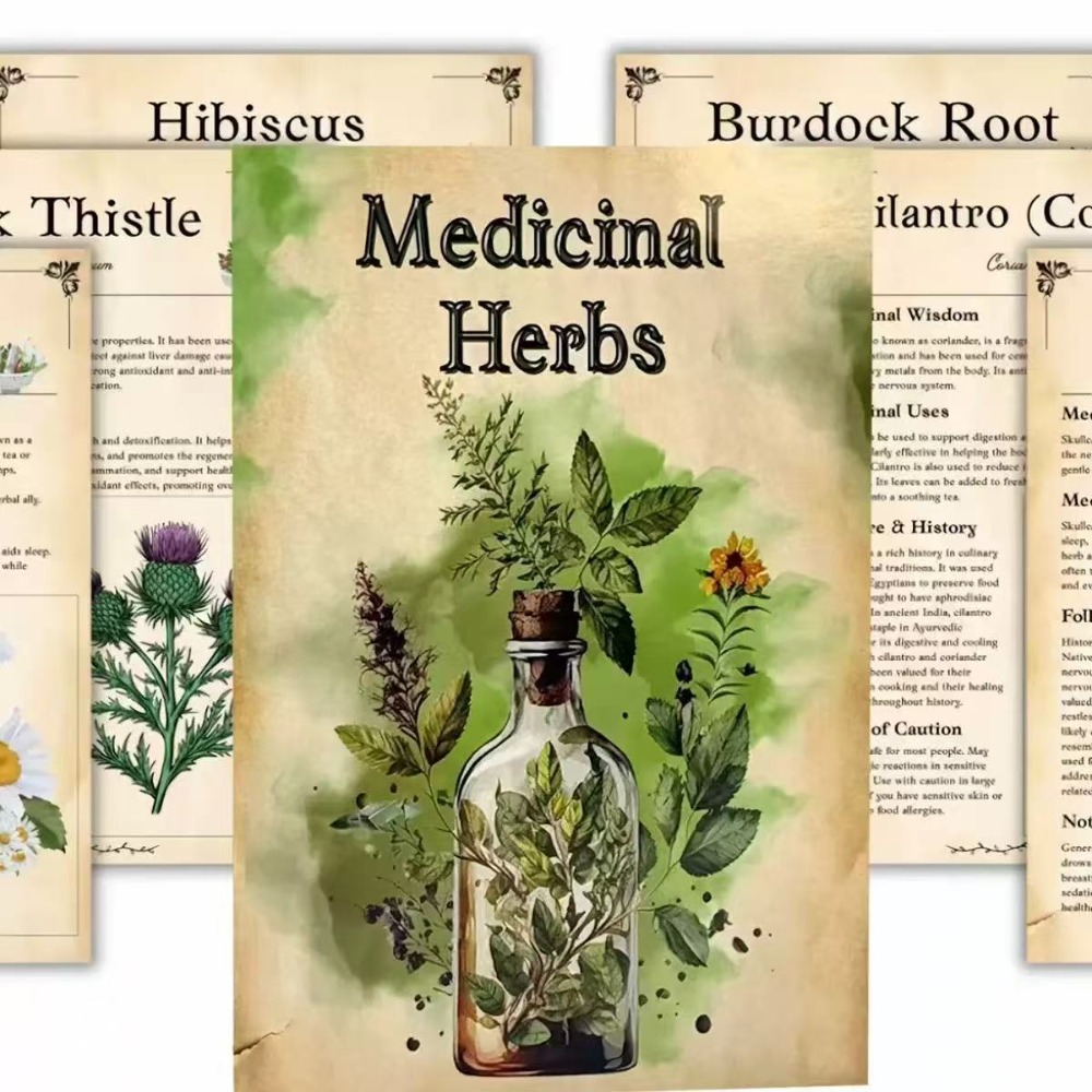 Herbal Wellness Guide - الأعشاب الطبية: دليل مرئي لتحديد النباتات