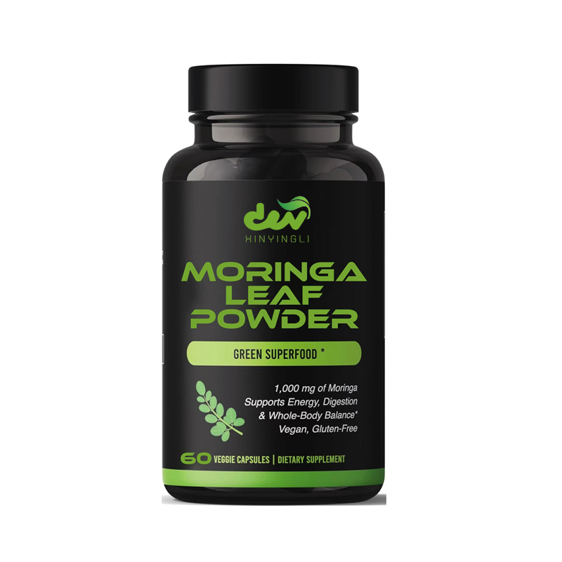 Moringa Leaf Powder - كبسولات المورينجا العضوية 1000 ملغ -