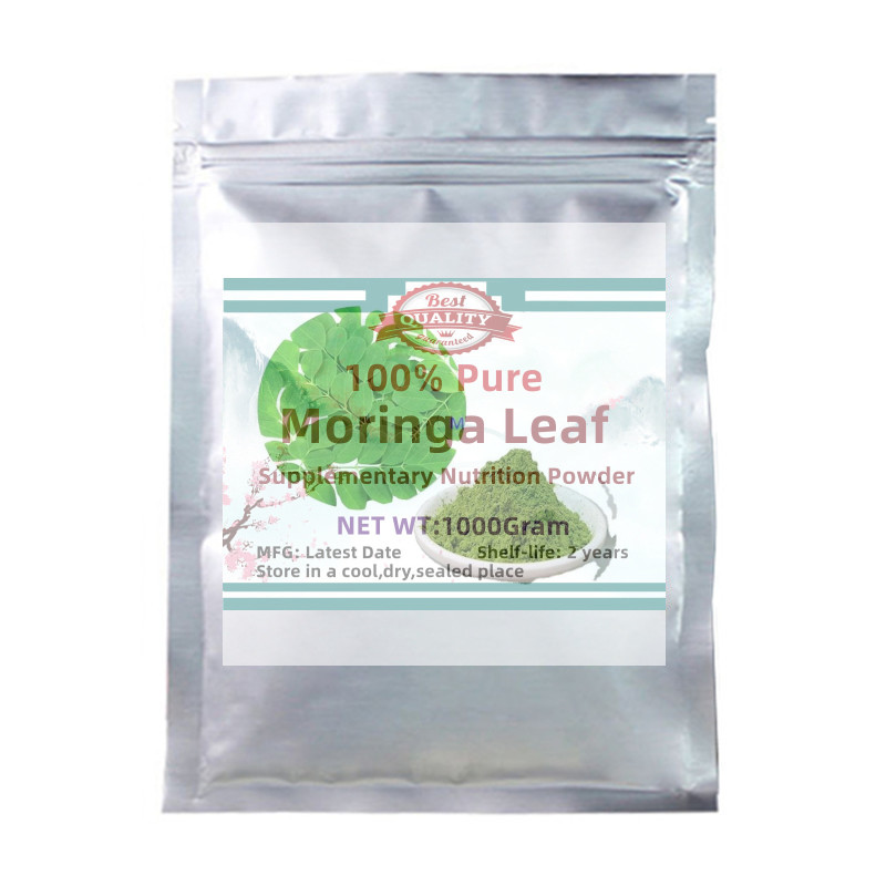 Moringa Leaf Powder - مسحوق أوراق المورينجا العضوي 100% مستخلص