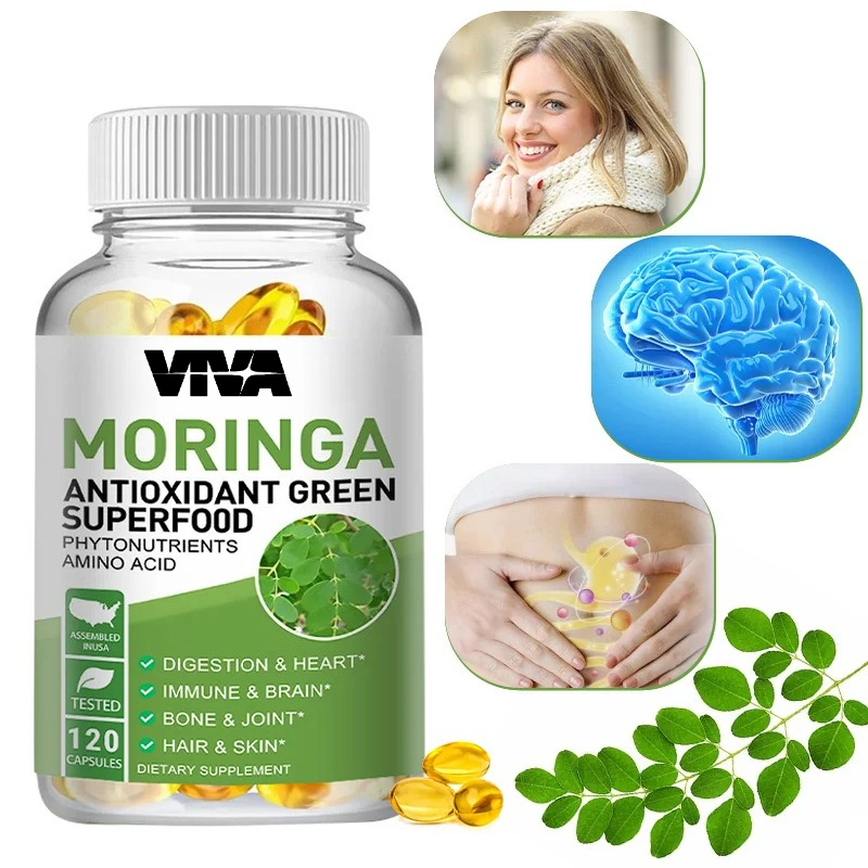 كبسولات مورينجا 1000 ملغ، طعام - مراجعة Moringa Leaf Powder وسعره