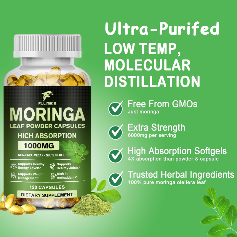 اشتري 2 واحصل على 2 مجانًا! مس - مراجعة Moringa Leaf Powder وسعره