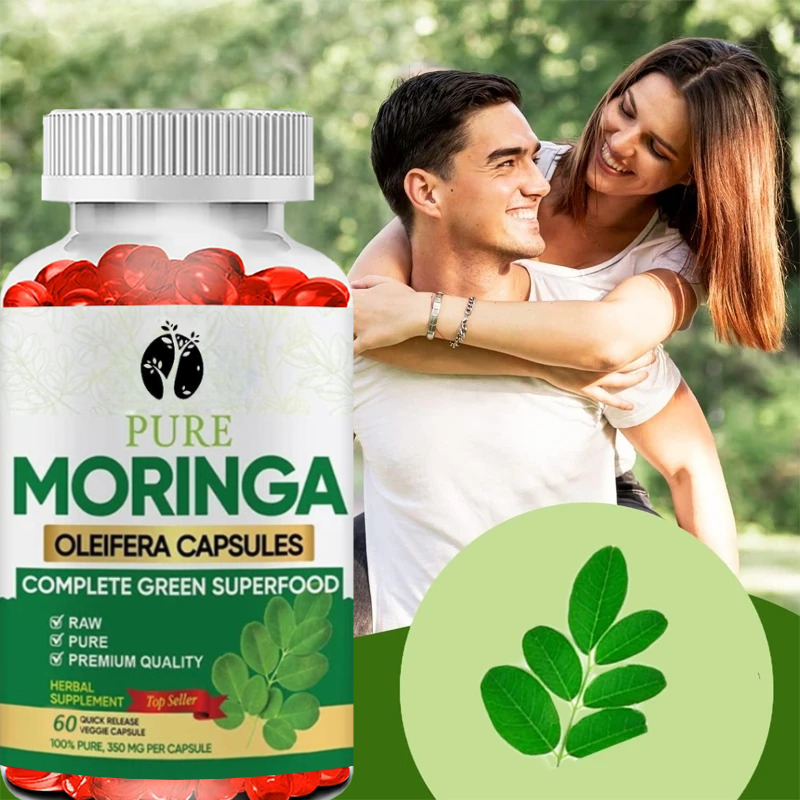 كبسولات مورينجا - 60 كبسولة 3X - مراجعة Moringa Leaf Powder وسعره