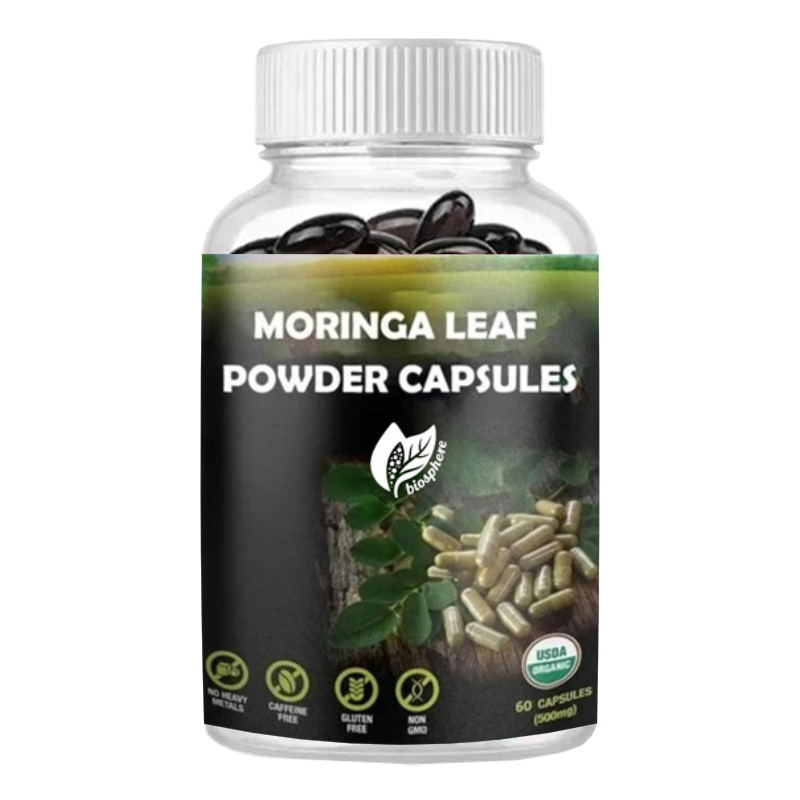 كبسولات مسحوق أوراق المورينجا  - مراجعة Moringa Leaf Powder وسعره