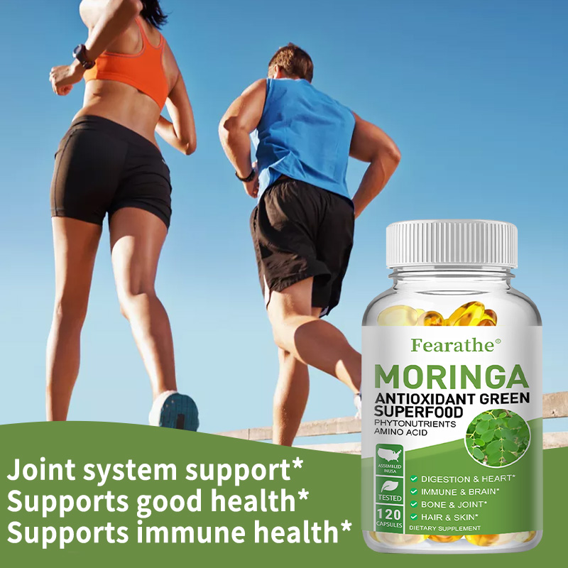كبسولات المورينجا العضوية 1000 - مراجعة Moringa Leaf Powder وسعره