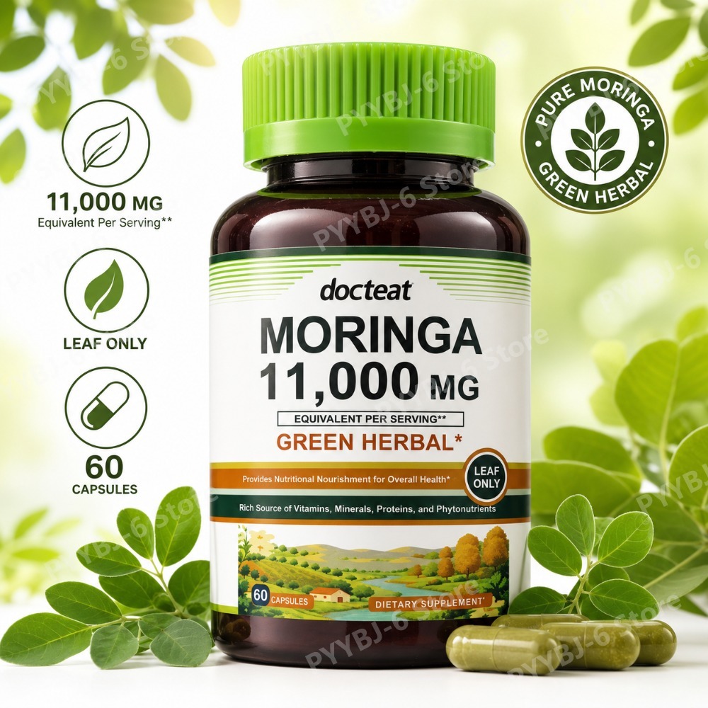 مكمل عشبي أخضر من المورينجا بت - مراجعة Green Herbal Wellness وسعره