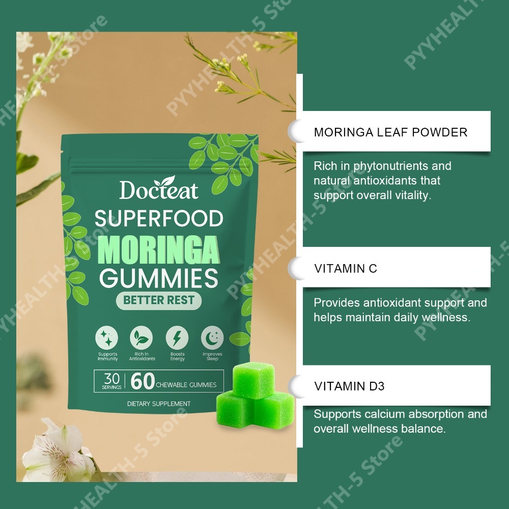حلوى المورينجا من دوكتيت مع في - مراجعة Moringa Leaf Powder وسعره