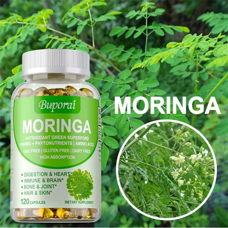 كبسولات مورينجا 1000 ملغ - تدع - مراجعة Moringa Leaf Powder وسعره