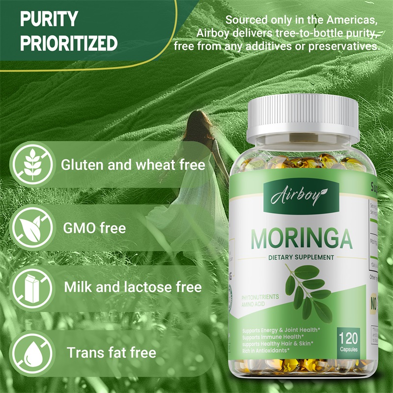 مكملات مورينجا - مضادات الأكسد - مراجعة Moringa Leaf Powder وسعره